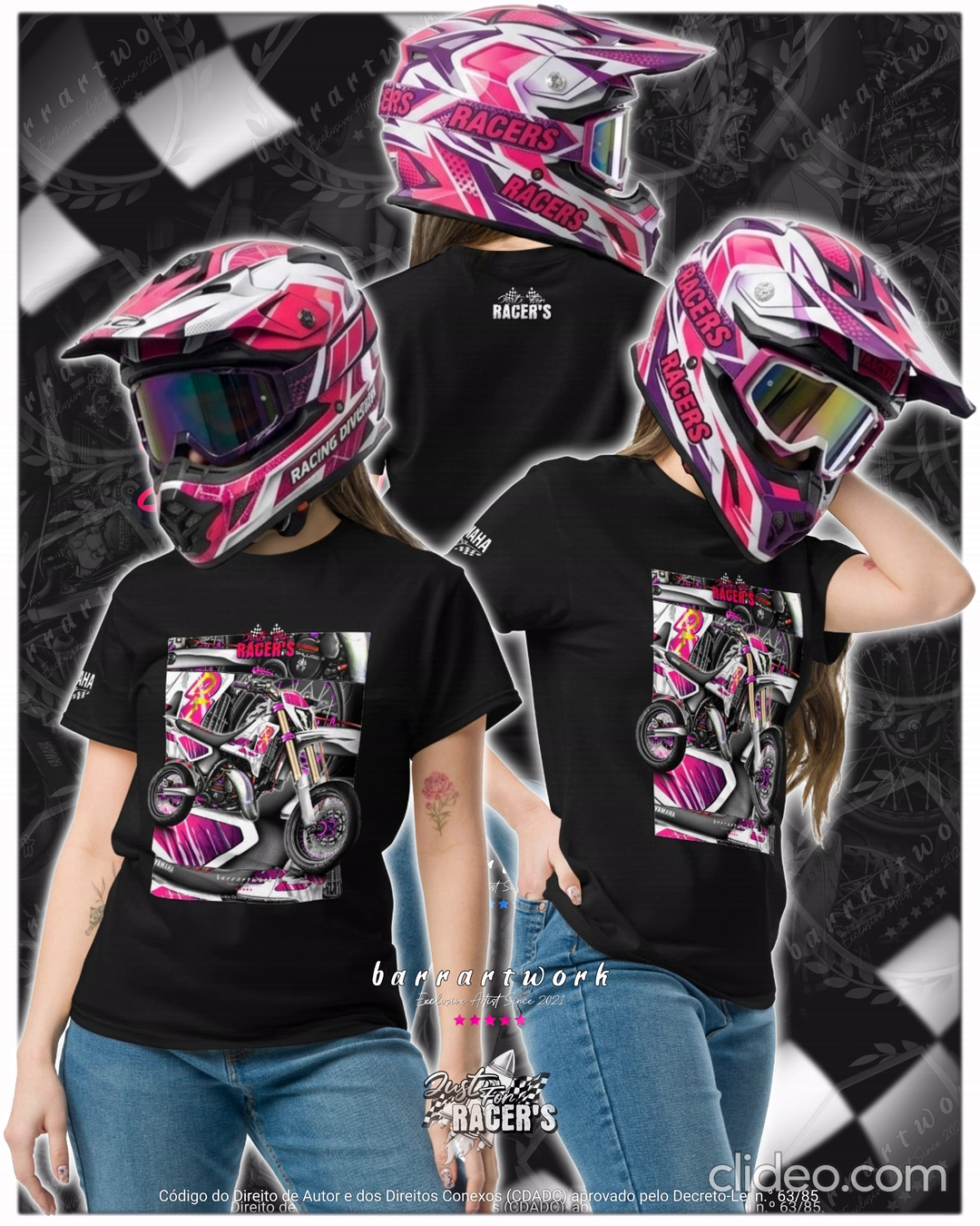 T-shirt YAMAHA DTR 50th Aniverssary